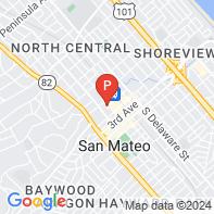 View Map of 100 S. Ellsworth Avenue,San Mateo,CA,94401